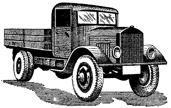 Грузовой автомобиль с советским двигателем - дизель Коджу, участвующий во Всесоюзном дизельном пробеге.